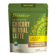 Teeccino Instant French Roast Herbal Latte Instant Latte Dark Olive Green Latte