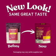 Teeccino Instant Vanilla Nut Herbal Latte Instant Latte Brown Instant Latte