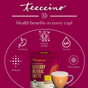 Teeccino Instant Mocha Herbal Latte Instant Latte Brown Instant Latte