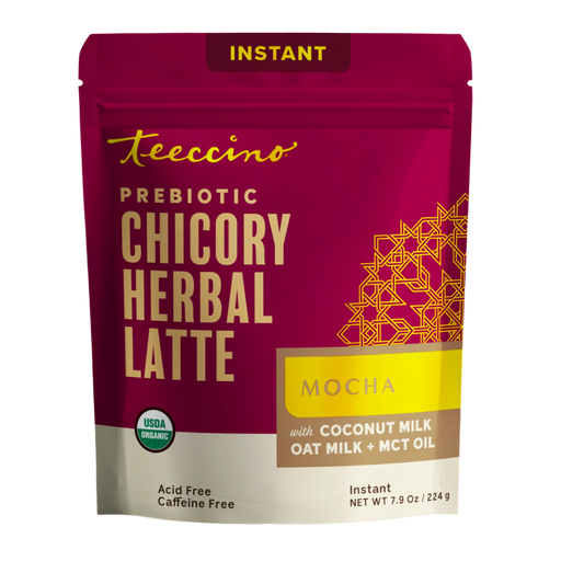 Teeccino Instant Mocha Herbal Latte Instant Latte Brown Instant Latte