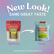 Teeccino Miraculous Mushrooms® Matcha Latte Instant Latte Dark Gray Latte