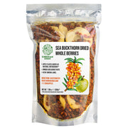 SiberianGreen.com Sea Buckthorn Berries with Apple Slices – A Nutrient-Packed Superfood (200 g) Tea & Infusions White Smoke