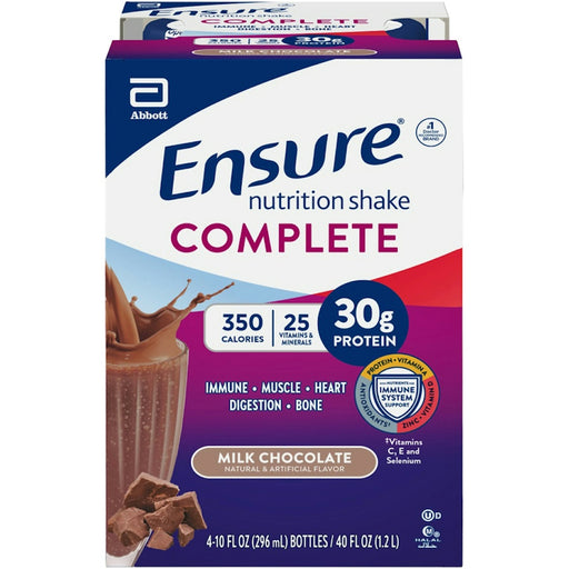 Ensure Ensure Complete Nutrition Shake Milk Chocolate 10 Fl Oz Nutrition Shake White Smoke