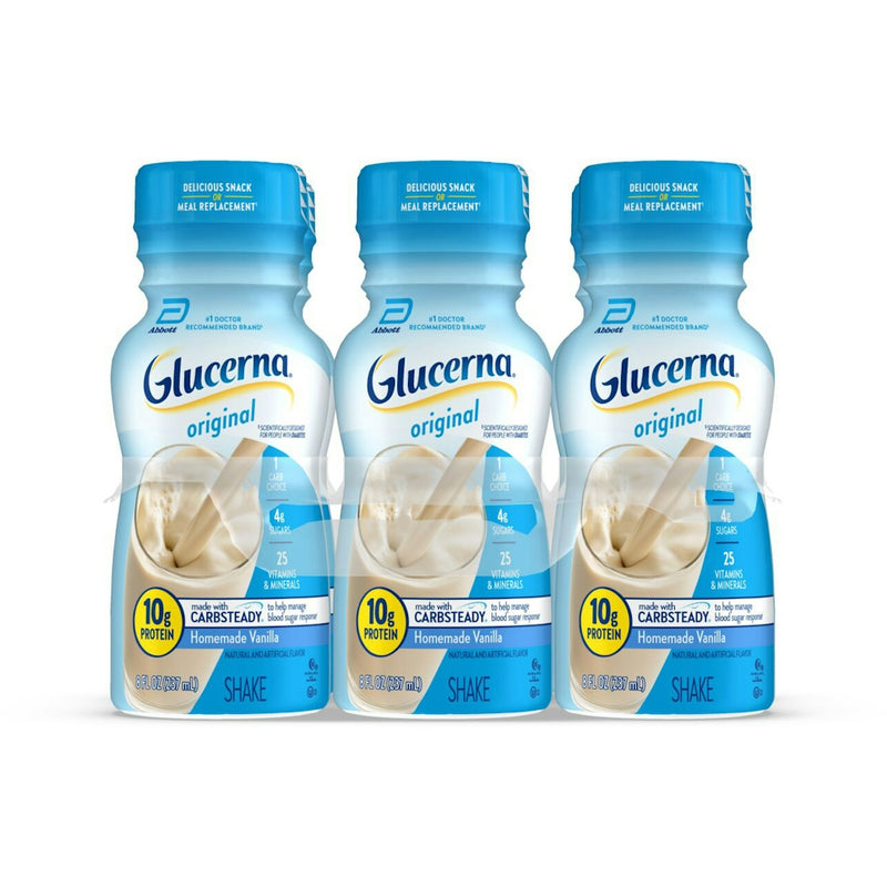 Glucerna Glucerna Original Homemade Vanilla Shake - 8 Fl Oz Fitness & Nutrition White Smoke