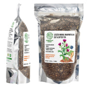 SiberianGreen.com Maral Leuzea Root with Eleuthero Siberian Ginseng - 100% Natural Powder Tea & Infusions White Smoke