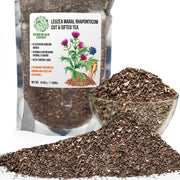 SiberianGreen.com Maral Leuzea Root with Eleuthero Siberian Ginseng - 100% Natural Powder Tea & Infusions White Smoke
