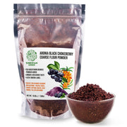 SiberianGreen.com Siberian Green - Black Aronia Berry & Sea Buckthorn Powder – 300g (10.58 oz) Tea & Infusions White Smoke