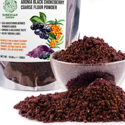 SiberianGreen.com Siberian Green - Black Aronia Berry & Sea Buckthorn Powder – 300g (10.58 oz) Tea & Infusions White Smoke