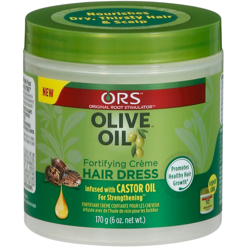 ORS ORS Organic Root Stimulator Olive Oil Creme Hair Dress, 6 Oz Hair Care Dim Gray