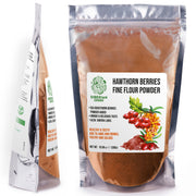 SiberianGreen.com Siberian Hawthorn Powder with Sea Buckthorn – 300g Tea & Infusions White Smoke