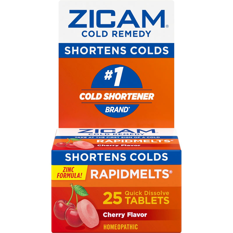 Zicam Zicam Cold Remedy Cherry Flavor RapidMelts Quick Dissolve Tablets Health & Beauty White Smoke