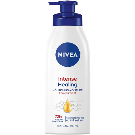 Nivea Nivea Intense Healing Body Lotion, Very Dry & Rough Skin Lotion & Moisturizer White Smoke