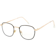 zeroUV True Vintage Dapper Square Clear Lens Glasses C718 Glasses White Smoke Gold Black Clear,Gold Brown Clear,Black Black Clear,Silver Silver Clear