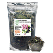 SiberianGreen.com Siberian Green Fermented Ivan Tea with Black Currant Leaves – 300g Tea & Infusions White Smoke