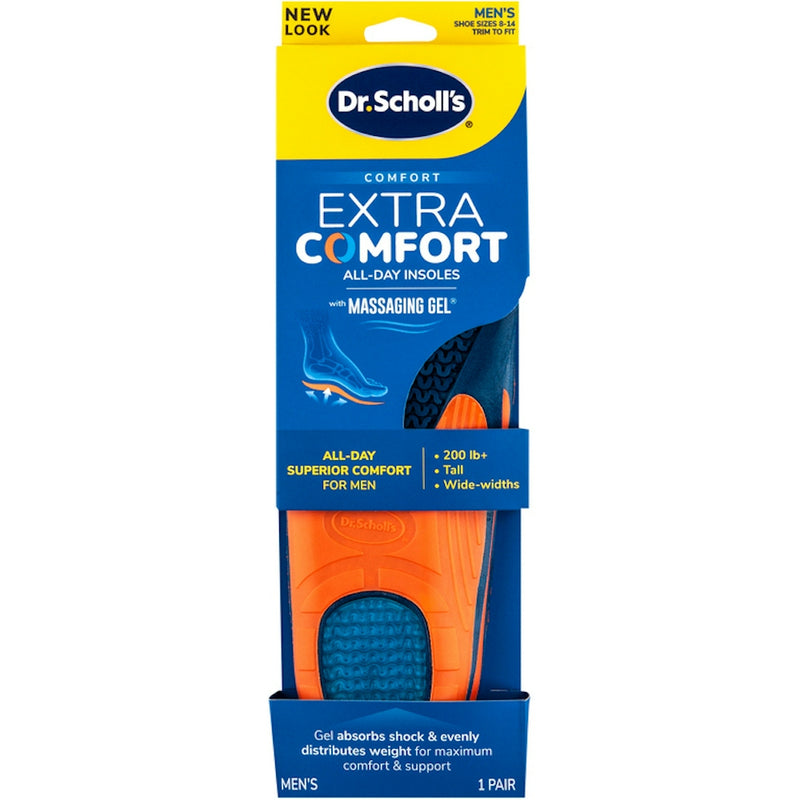 Dr. Scholl's Dr. Scholl's Comfort And Energy Extra Support Insoles For Men Insoles & Inserts Dark Cyan