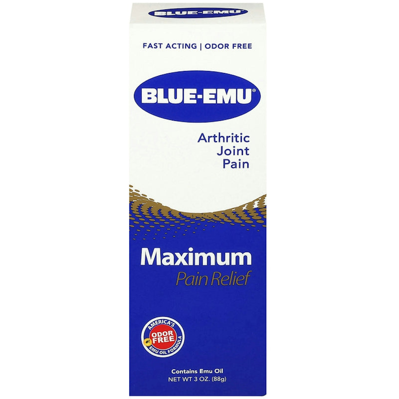 Blue-Emu Blue-Emu Maximum Arthritis Pain Relief Cream - 3 Oz Personal Care White Smoke
