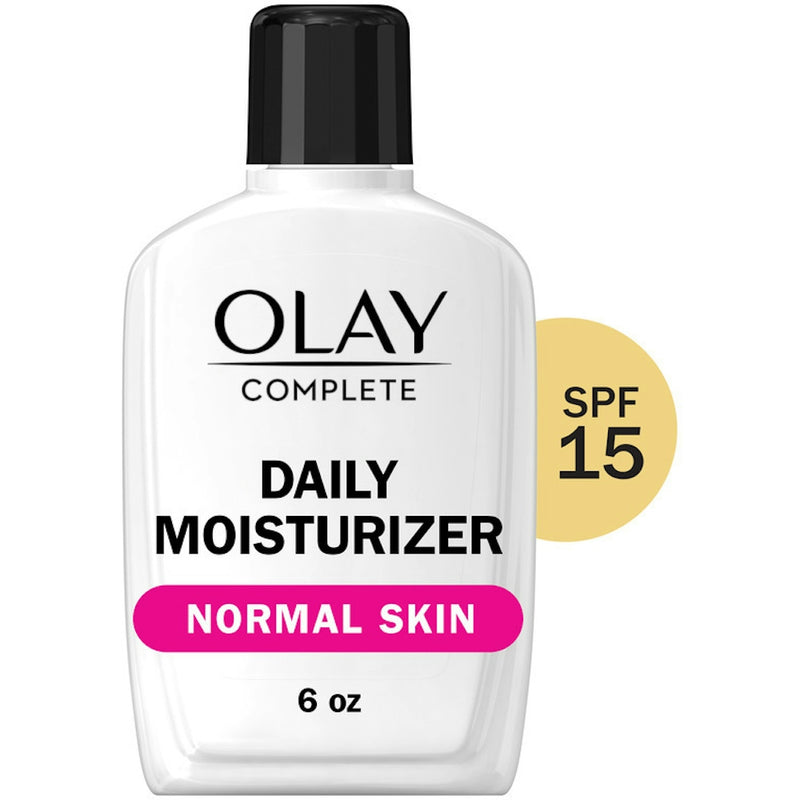 Olay Olay Complete Broad Spectrum Normal UV365 Daily Moisturizer With Sunscreen, SPF 15, 6.0 Fl Oz Face Moisturizer White Smoke