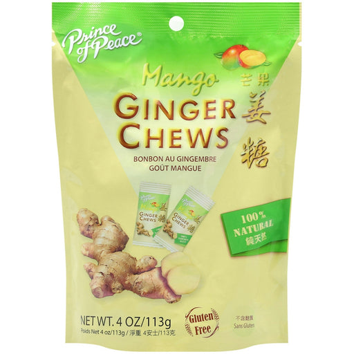 Prince of Peace Prince of Peace Mango Ginger Chews - 4 Oz Candy & Chocolate Khaki