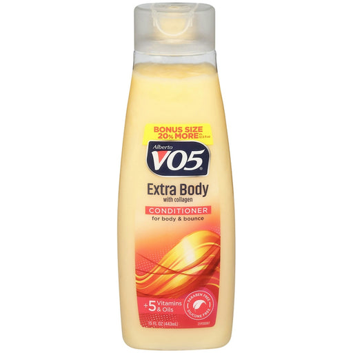 Alberto VO5 Alberto VO5® Extra Body Conditioner with Collagen – Bonus Size (15 fl oz) Conditioners White Smoke