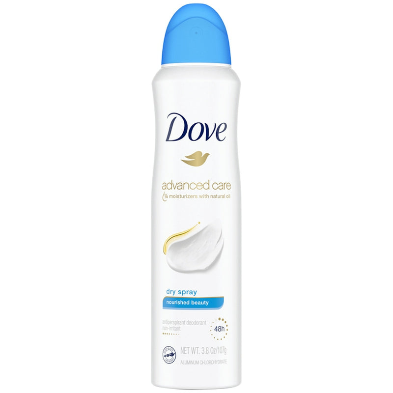 Dove Dove Advanced Care Antiperspirant Deodorant, Dry Spray, Nourished Beauty, 3.8 Ounce Deodorant White Smoke