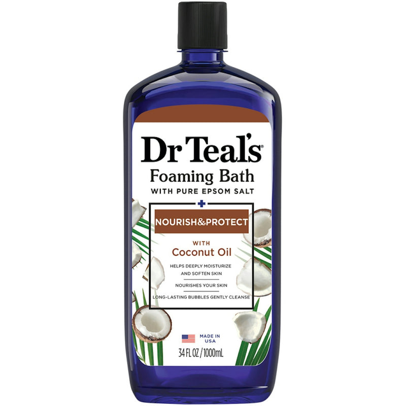 Dr Teal's Dr Teal's Fmg Bth Lq  34 Oz Cn/O Bath & Body White Smoke