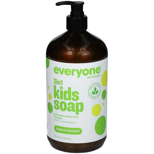 Everyone Everyone EO Products Soap For Kids - Tropical Coconut Twist Bath & Body White Smoke