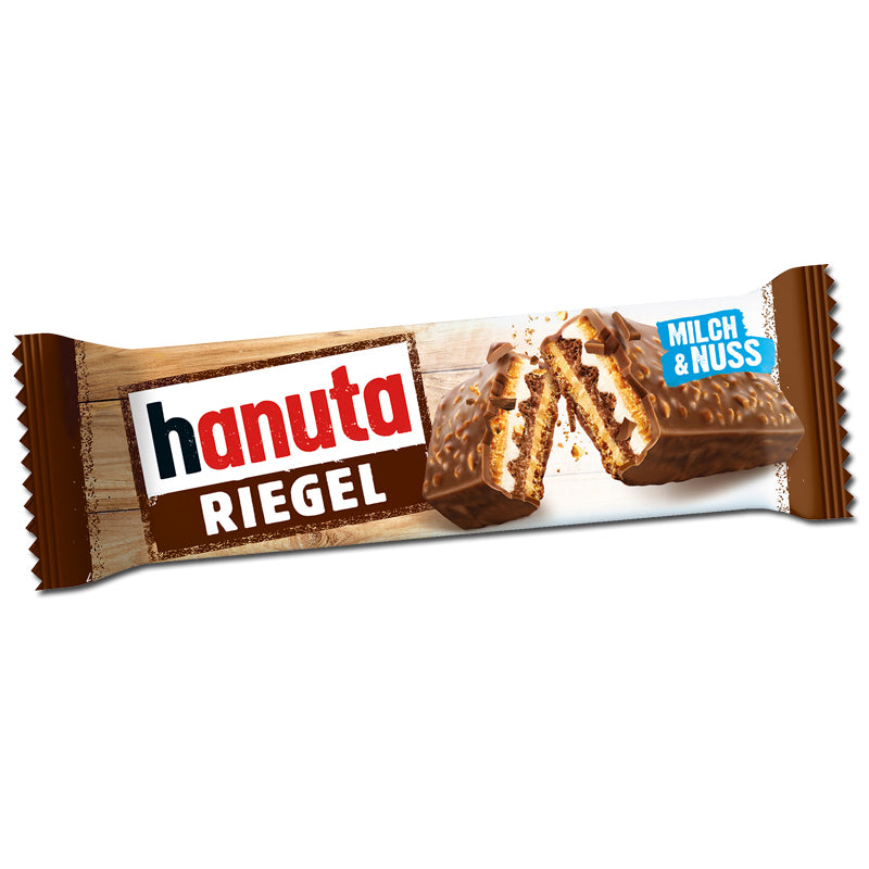 Hanuta Riegel Hanuta Riegel Milch & Nuss 34.5g Chocolates White Smoke