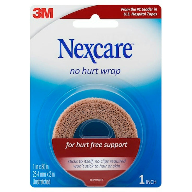 Nexcare Nexcare No Hurt Wrap Tan 1 Inch X 5 Yard Stretched First Aid Lavender