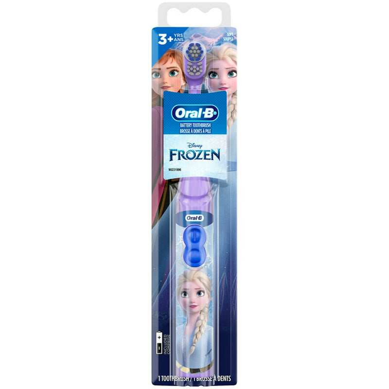 Oral-B Oral-B Disney Frozen II Kids Soft Battery Toothbrush, 3+ Yrs Toothbrushes Gray