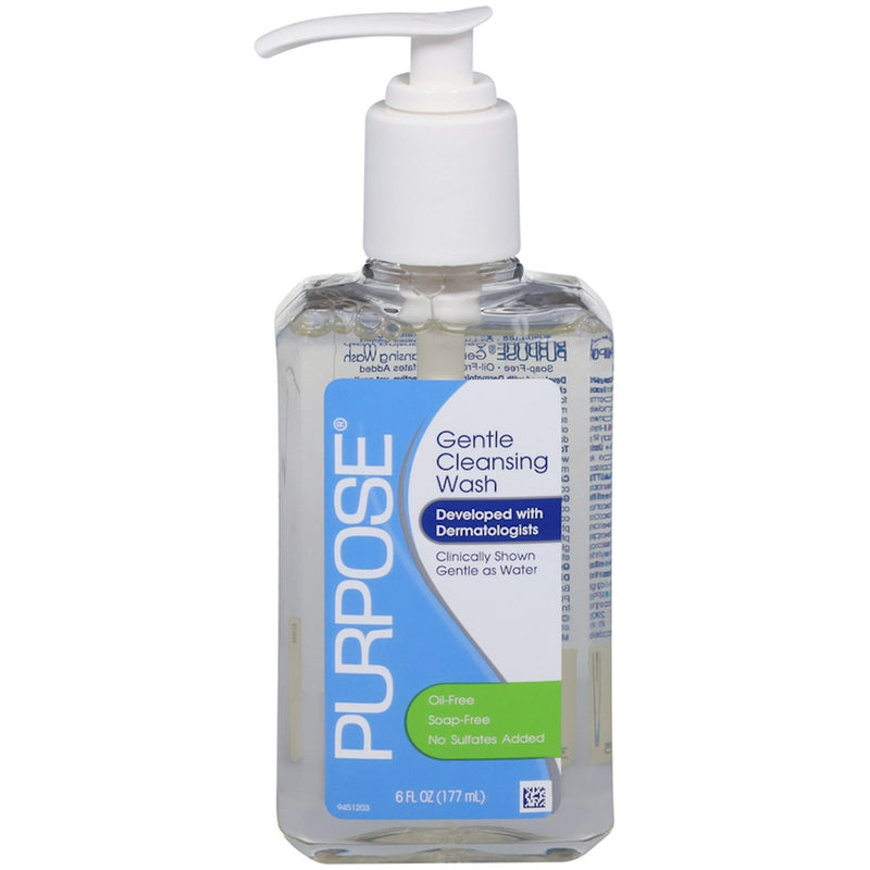 Purpose Purpose Cleansing Wash, Gentle 6 Fl Oz Skin Care White Smoke