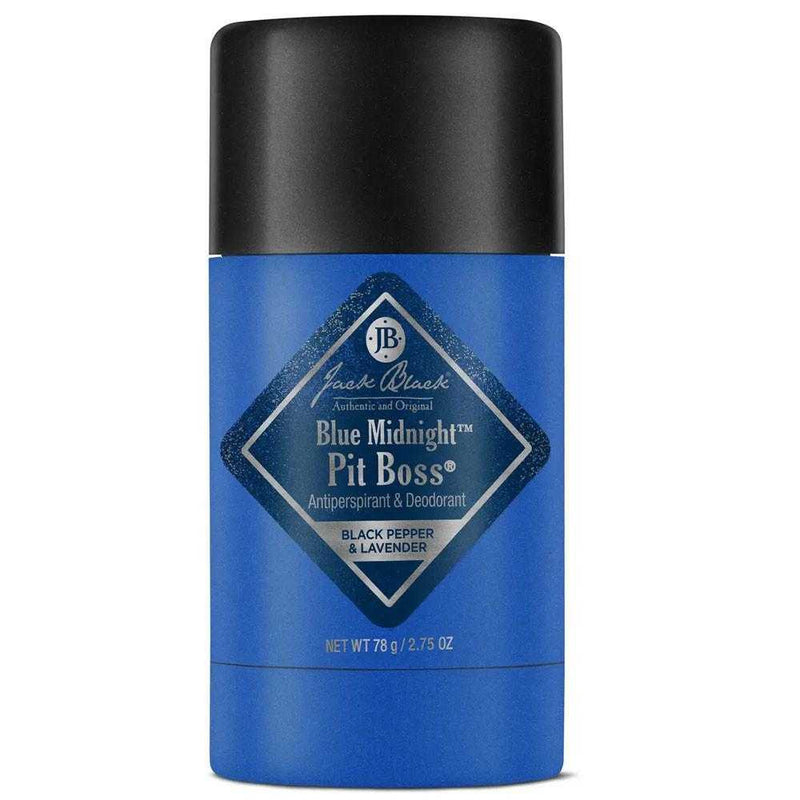 Jack Black Jack Black Blue Middnight Pit Boss Antiperspirant & Deodorant 2.75 oz Deodorant Black
