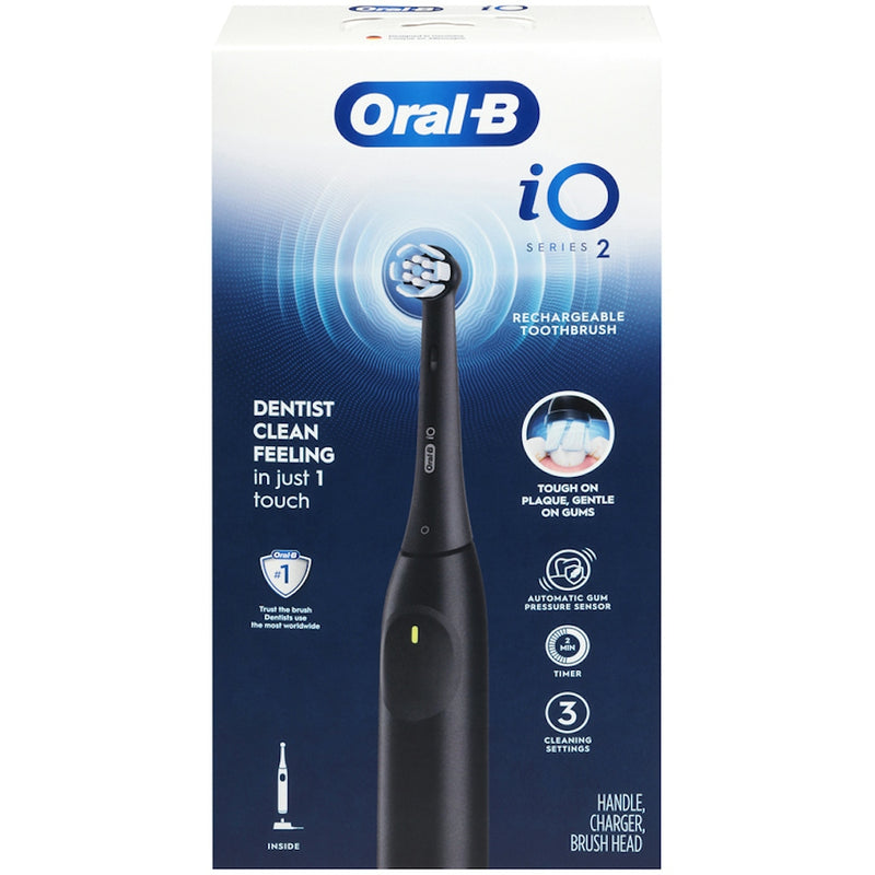 Oral-B Oral-B iO Rechargeable Electric Powered Toothbrush, Night Black Toothbrushes Midnight Blue