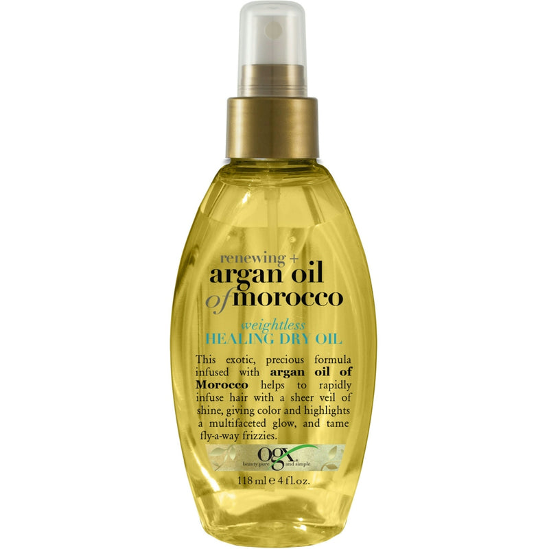 OGX OGX Renewing + Argan Oil Of Morocco Weightless Healing Dry Oil, 4 Fl Oz Hair Oil White Smoke