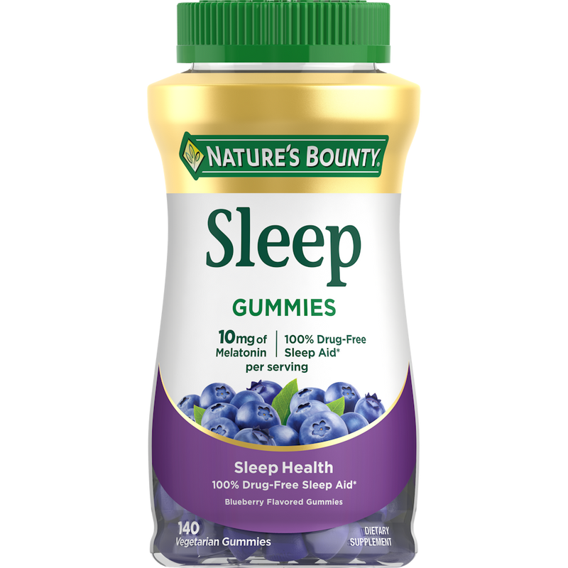 Nature's Bounty NB Sleep  Cw 10 Mg 140 Gmm Bbry Vitamins & Supplements White Smoke