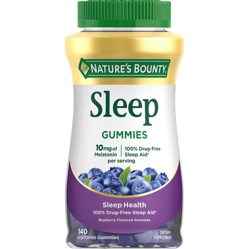 Nature's Bounty NB Sleep  Cw 10 Mg 140 Gmm Bbry Vitamins & Supplements White Smoke