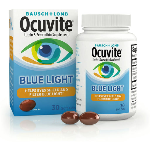 Ocuvite Ocuvite Bausch + Lomb Blue Light, Softgel Vitamins & Supplements Lavender