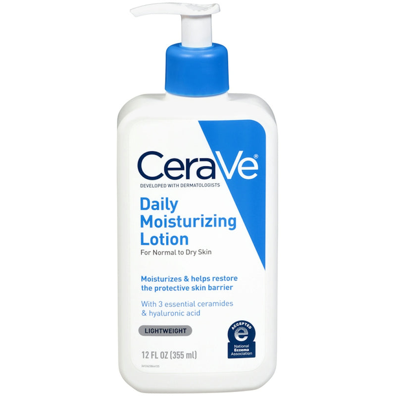 CeraVe CeraVe Daily Moisturizing Lotion For Normal To Dry Skin Lightweight 12 Fl Oz Lotion & Moisturizer White Smoke