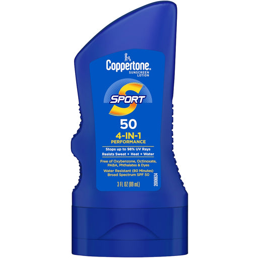 Coppertone Coppertone Sport Sunscreen Lotion - SPF 50 - 3 Fl Oz/1ct Lotion & Moisturizer White Smoke