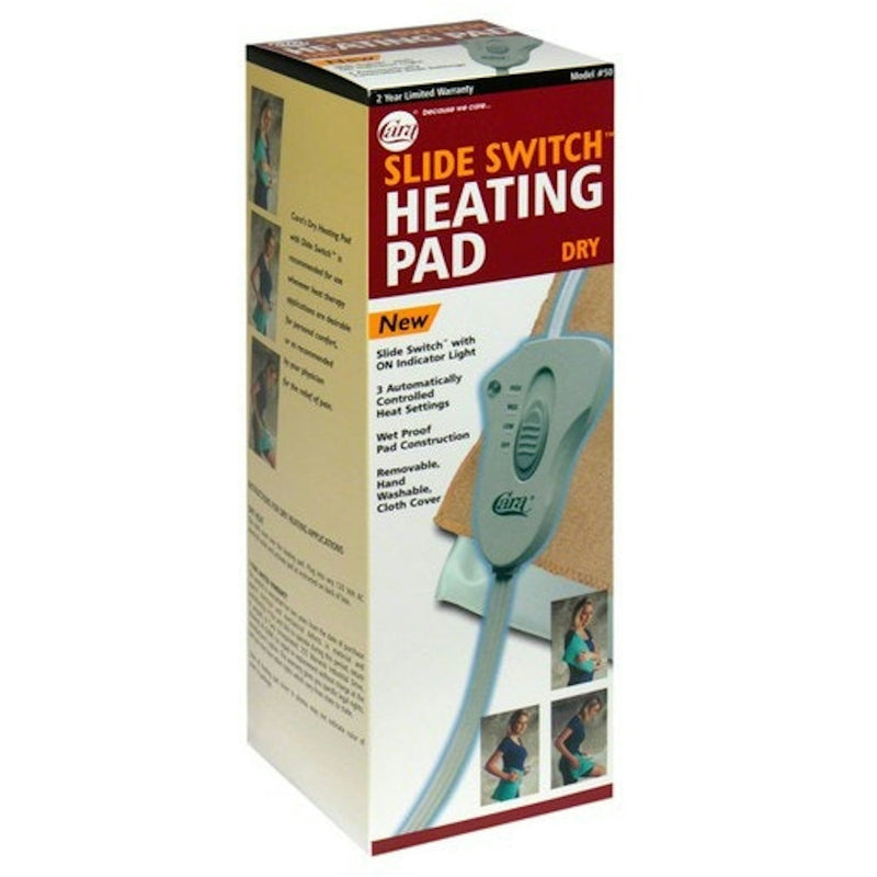 Cara Cara Slide Switch Heating Pad, Dry Health & Beauty White Smoke