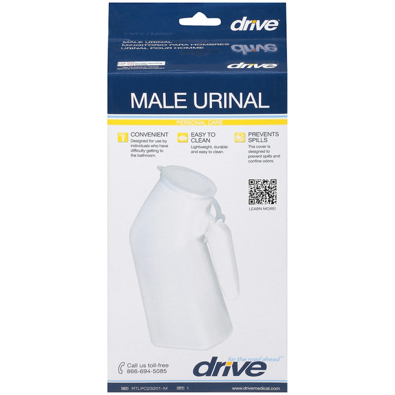 Drive Medical Drive Medical Male Urinal White Urinals Lavender
