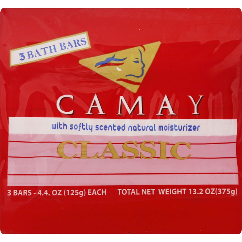 Camay Camay Classic Bath Bar Soap Personal Care Dark Red
