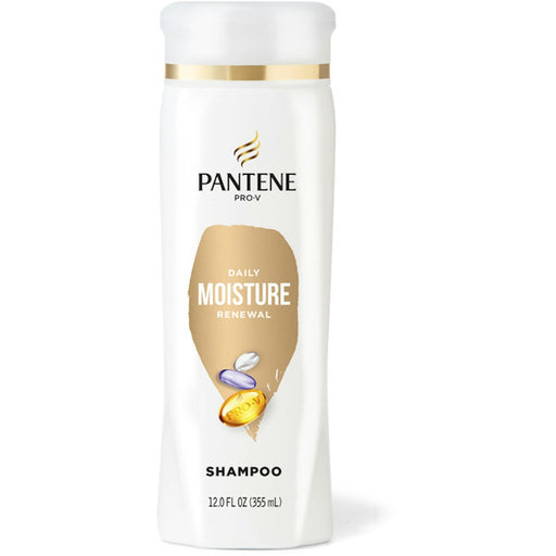 Pantene Pantene Shampoo, 72 Hr, Daily Moisture Renewal 12 Fl Oz Shampoo White Smoke