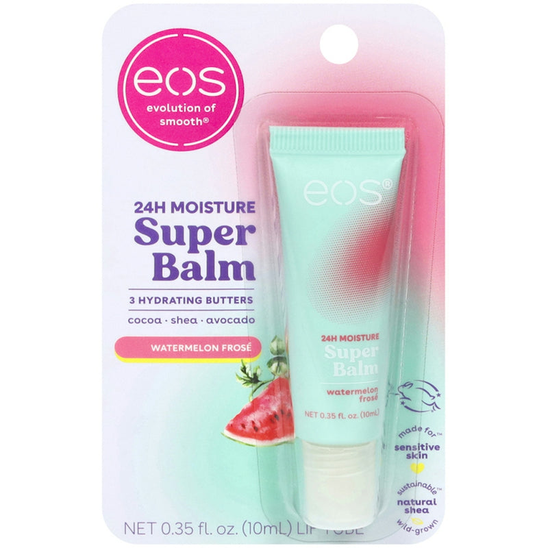 EOS EOS Super Balm, Watermelon Frose, 24 H Moisture 0.35 Fl Oz Lip Balms Lavender
