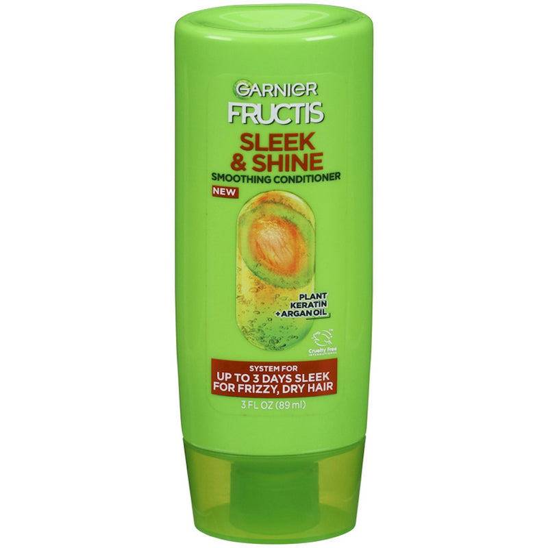 Fructis Fructis Garnier Sleek & Shine Smoothing Conditioner For Frizzy Hair Conditioners Yellow Green