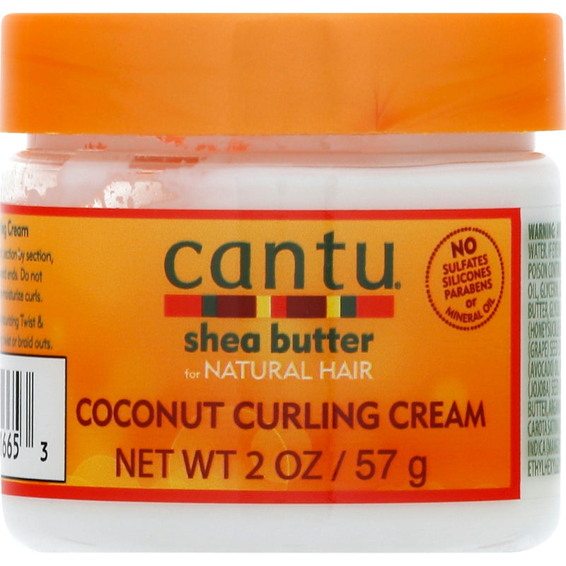 Cantu Cantu Shea Butter For Natural Hair Coconut Curling Cream, 2 Oz Hair Care Goldenrod