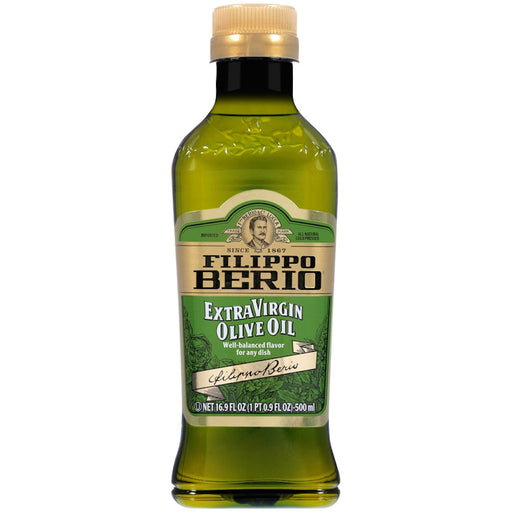 Filippo Berio Filippo Berio Olive Oil, Extra Virgin 16.9 Fl Oz Oil & Vinegar Dispensers White Smoke