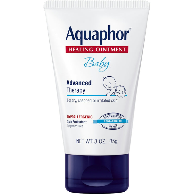 Aquaphor Aquaphor Baby Advanced Therapy Healing Ointment Skin Protectant Tube 3 Oz Lotion & Moisturizer White Smoke