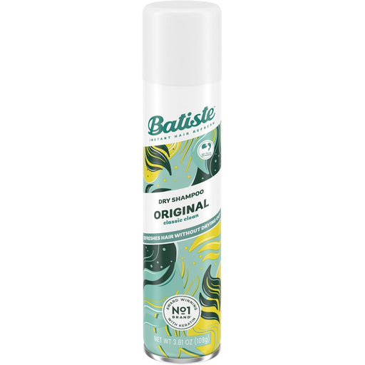 Batiste Batiste Original Classic Clean Dry Shampoo, 3.81 Ounce Shampoo White Smoke