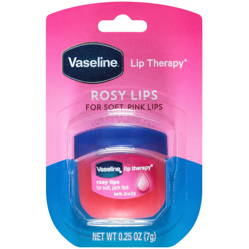 Vaseline Vaseline Lip Therapy Balm Mini, 0.25 OZ, Rosy Lips Lip Balms & Treatments Light Pink