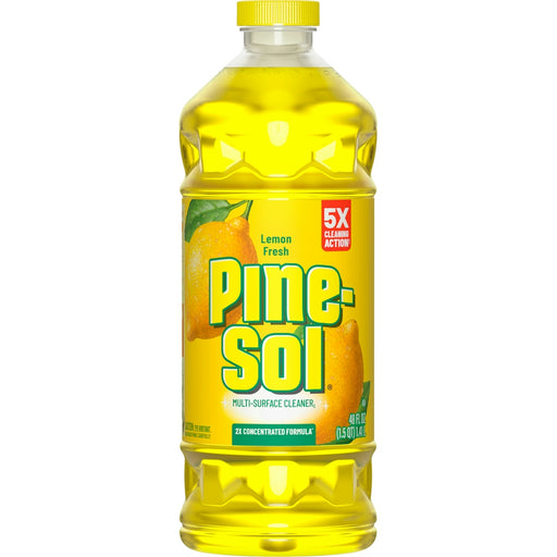 Pine-Sol Pine-Sol Lemon Fresh Multi Surface Cleaner 48 Fl Oz Glass & Surface Cleaners White Smoke